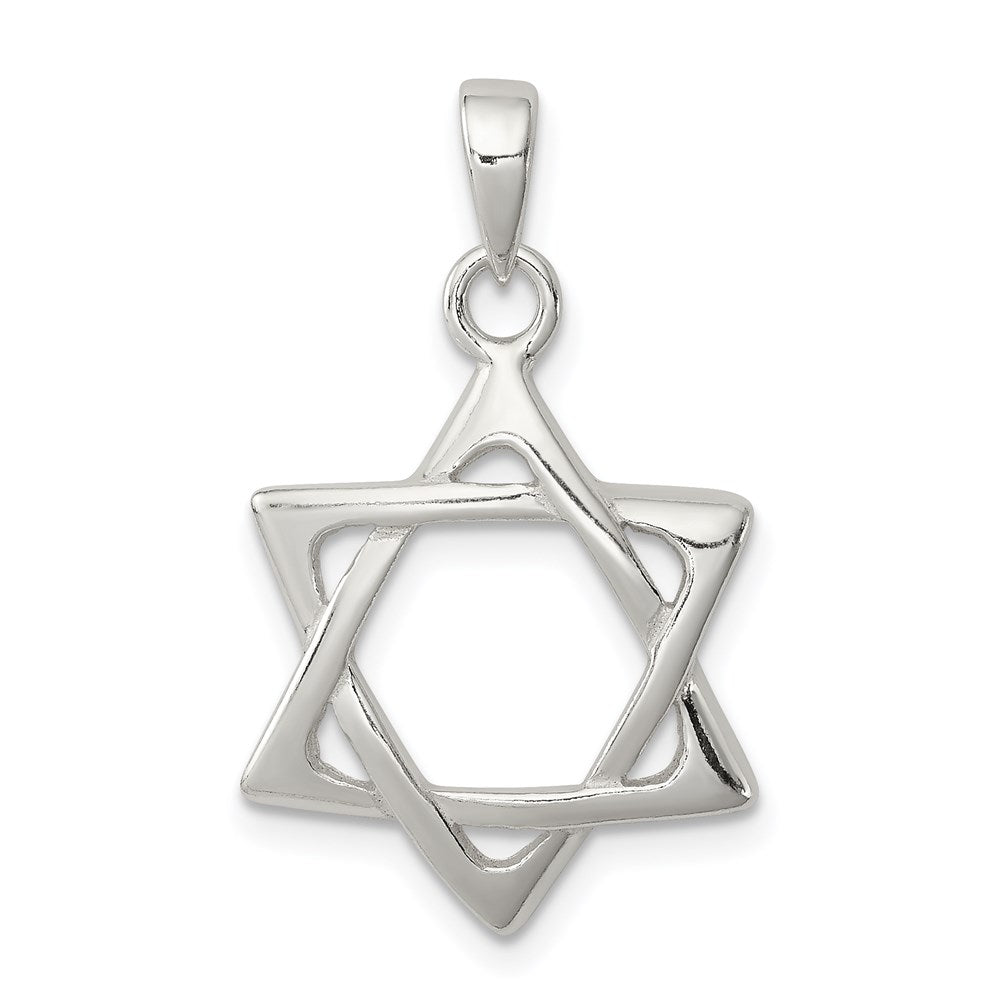 Solid;Polished;Open back;Sterling silver;Fits up to 4mm