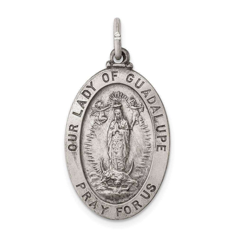 Solid;Satin;Die struck;Engravable;Antique finish;Sterling silver