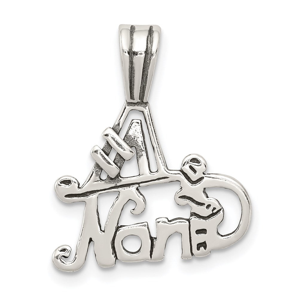Solid;Polished;Antique finish;Sterling silver;Flat;Fits up to 3mm