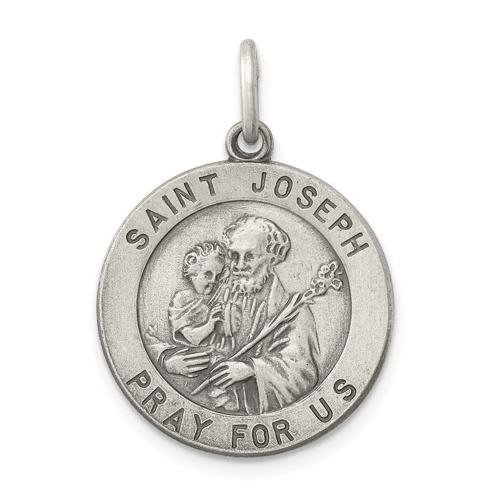 Solid;Satin;Die struck;Engravable;Antique finish;Sterling silver