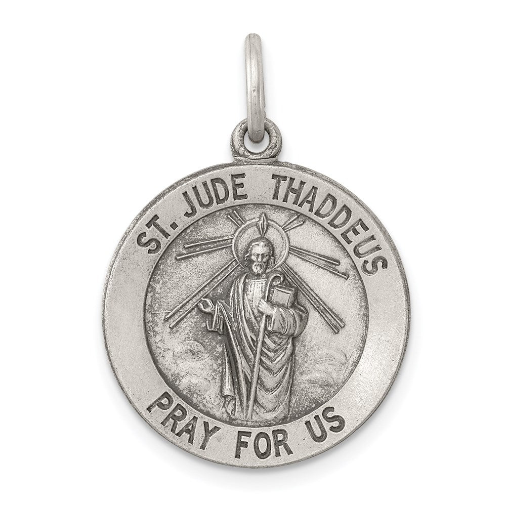 Solid;Polished;Die struck;Engravable;Antique finish;Sterling silver