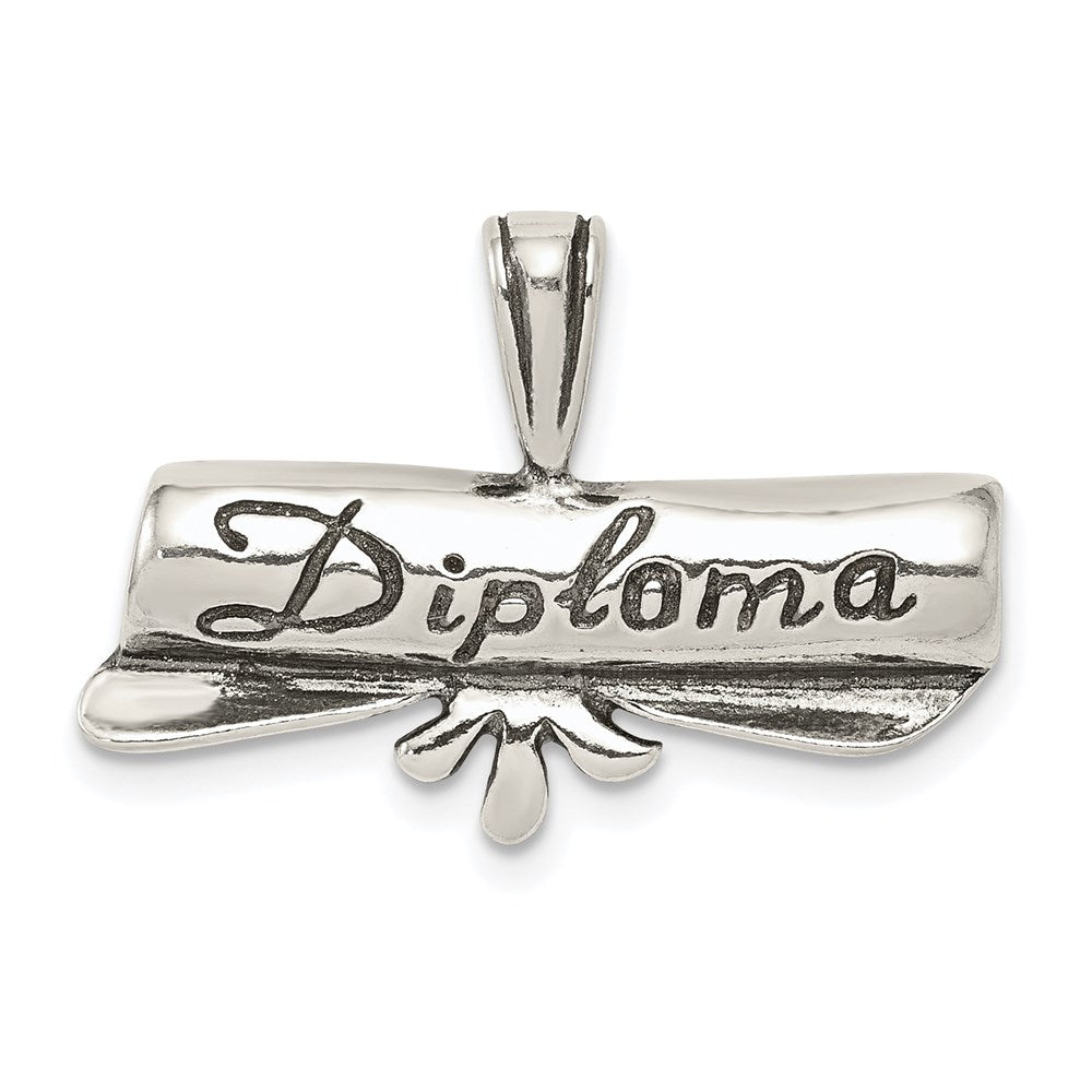 Polished;Antique finish;Sterling silver;Concave