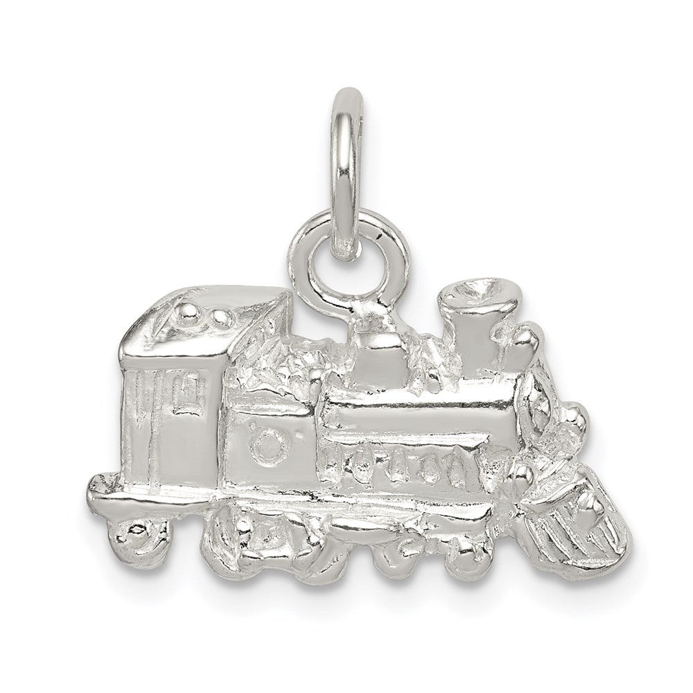 Solid;Casted;Satin;3-D;Sterling silver