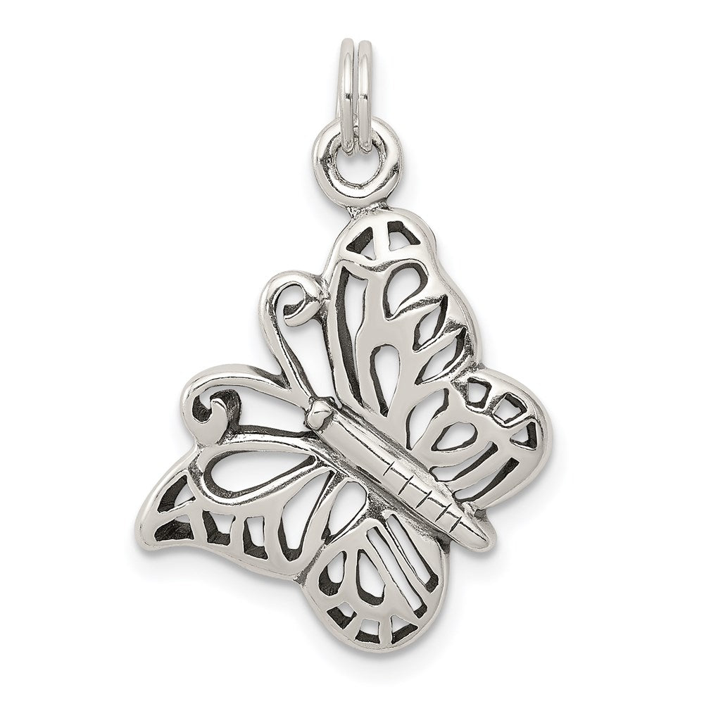 Polished;Open back;Antique finish;Sterling silver