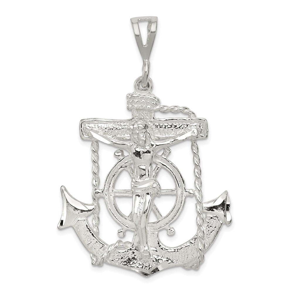 Solid;Casted;Diamond-cut;Polished;Sterling silver