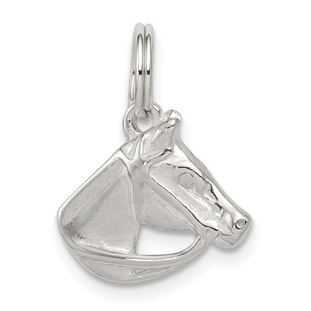 Casted;Polished;3-D;Sterling silver