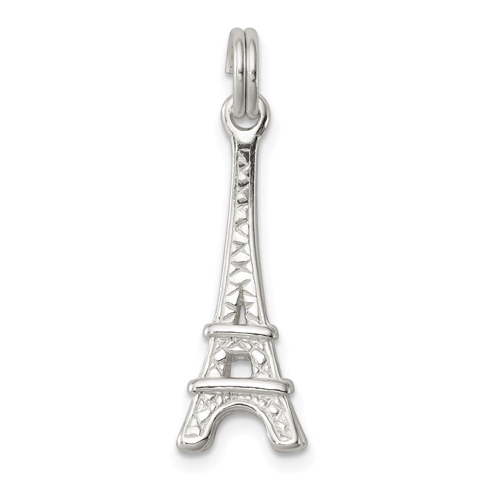 Casted;Polished;3-D;Sterling silver;Textured