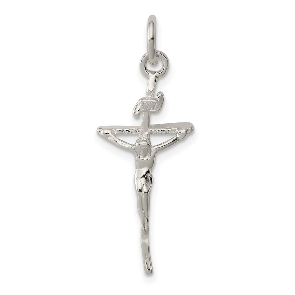 Solid;Casted;Polished;Sterling silver
