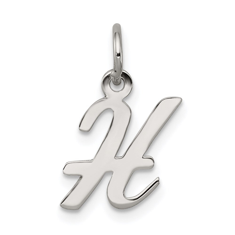 Solid;Casted;Polished;Sterling silver;Fits up to 3mm