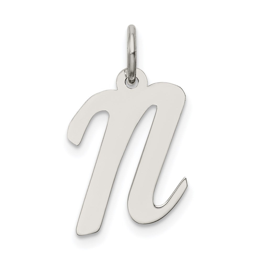 Solid;Casted;Polished;Sterling silver;Fits up to 3mm