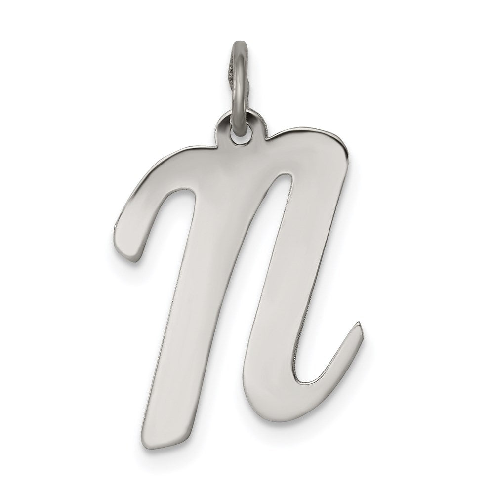 Solid;Casted;Polished;Sterling silver;Fits up to 3mm