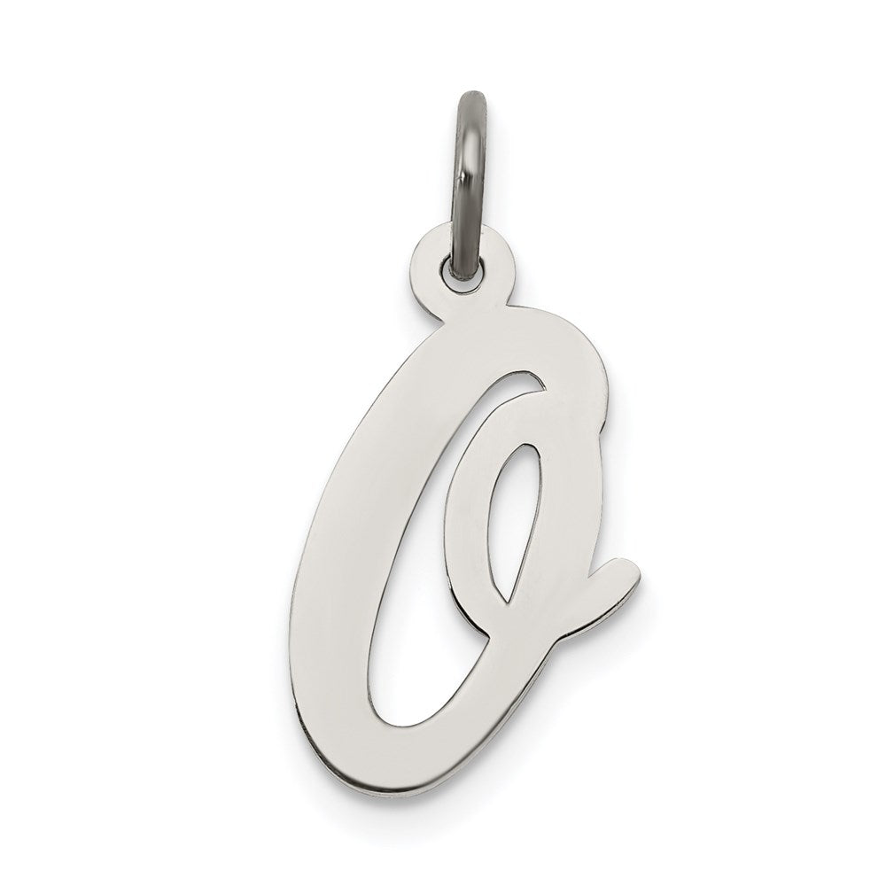 Solid;Casted;Polished;Sterling silver;Fits up to 3mm