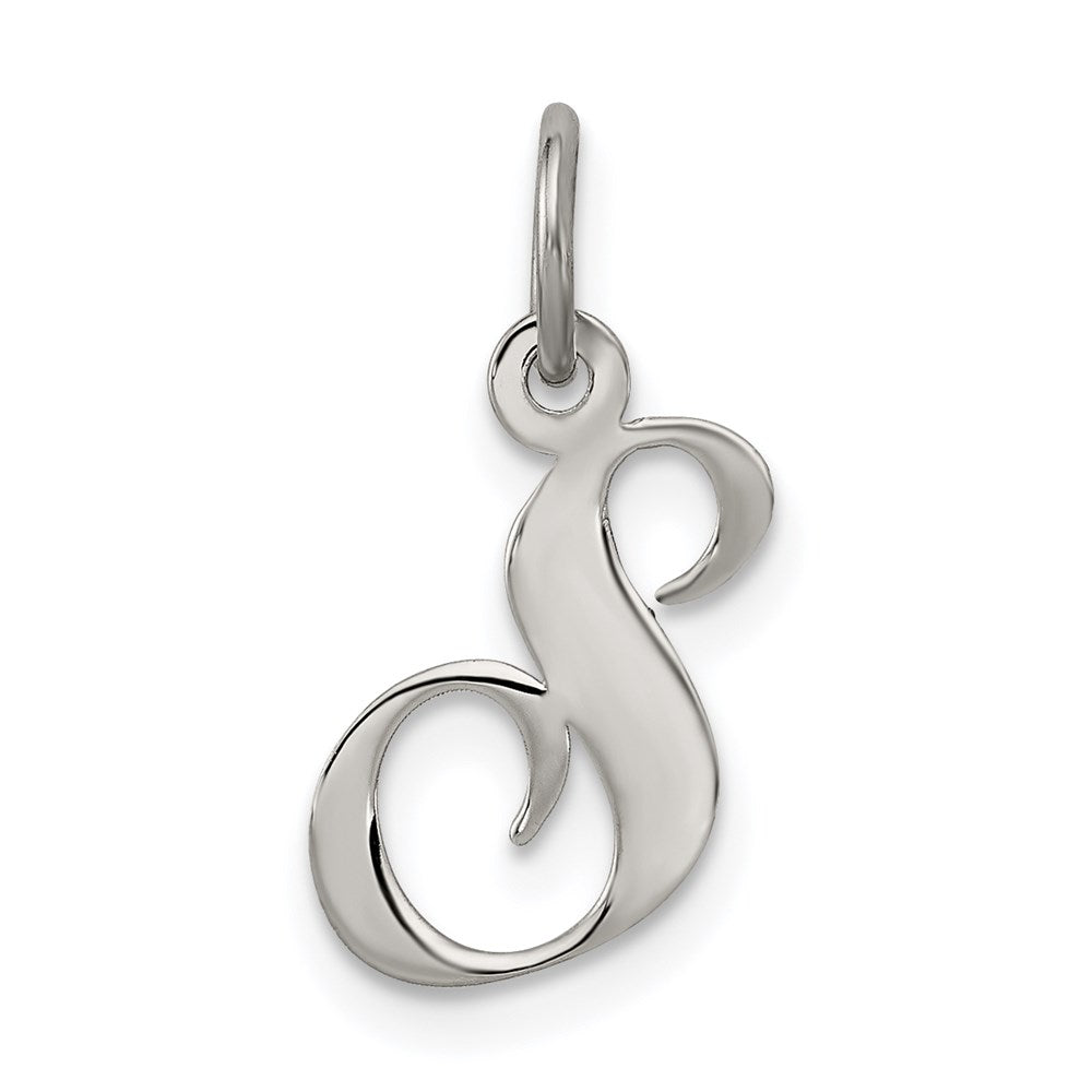 Solid;Casted;Polished;Sterling silver;Fits up to 3mm