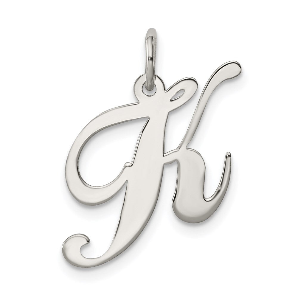 Solid;Casted;Polished;Sterling silver;Fits up to 3mm