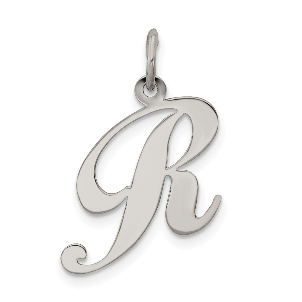 Solid;Casted;Polished;Sterling silver;Fits up to 3mm