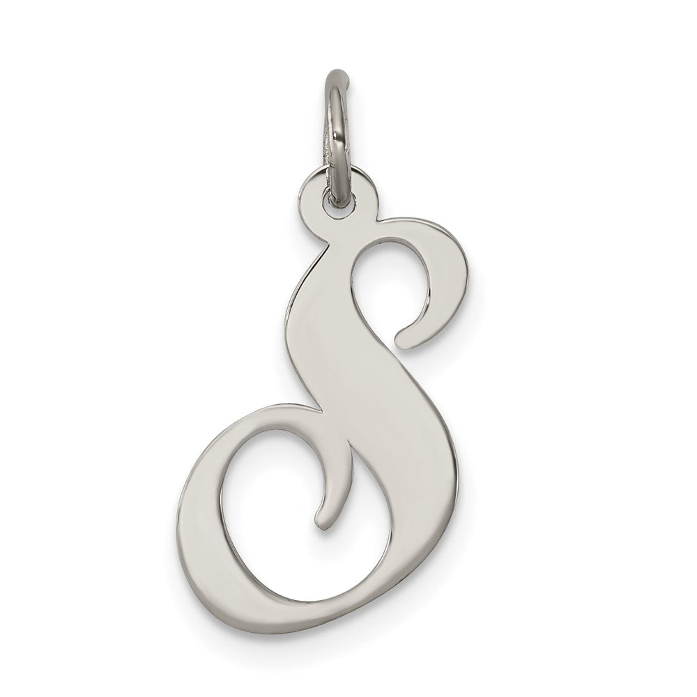 Solid;Casted;Polished;Sterling silver;Fits up to 3mm