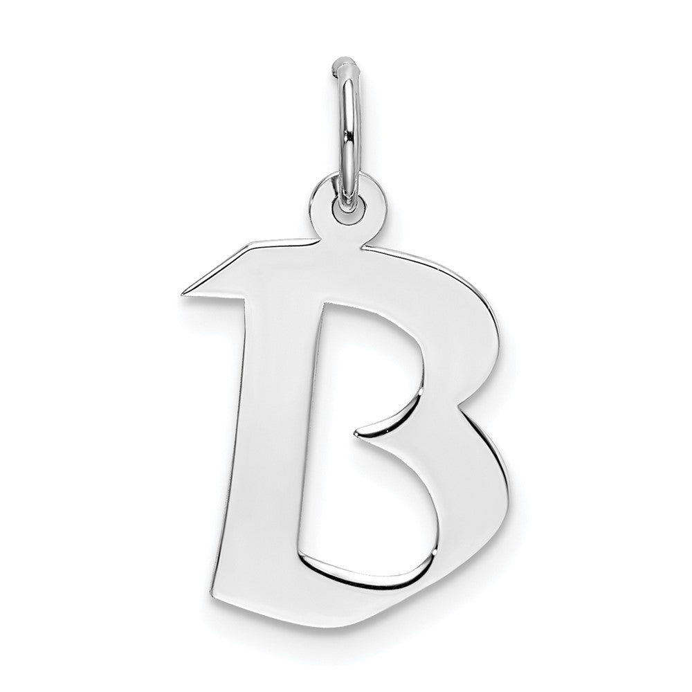 Solid;Casted;Polished;Sterling silver;Fits up to 3mm