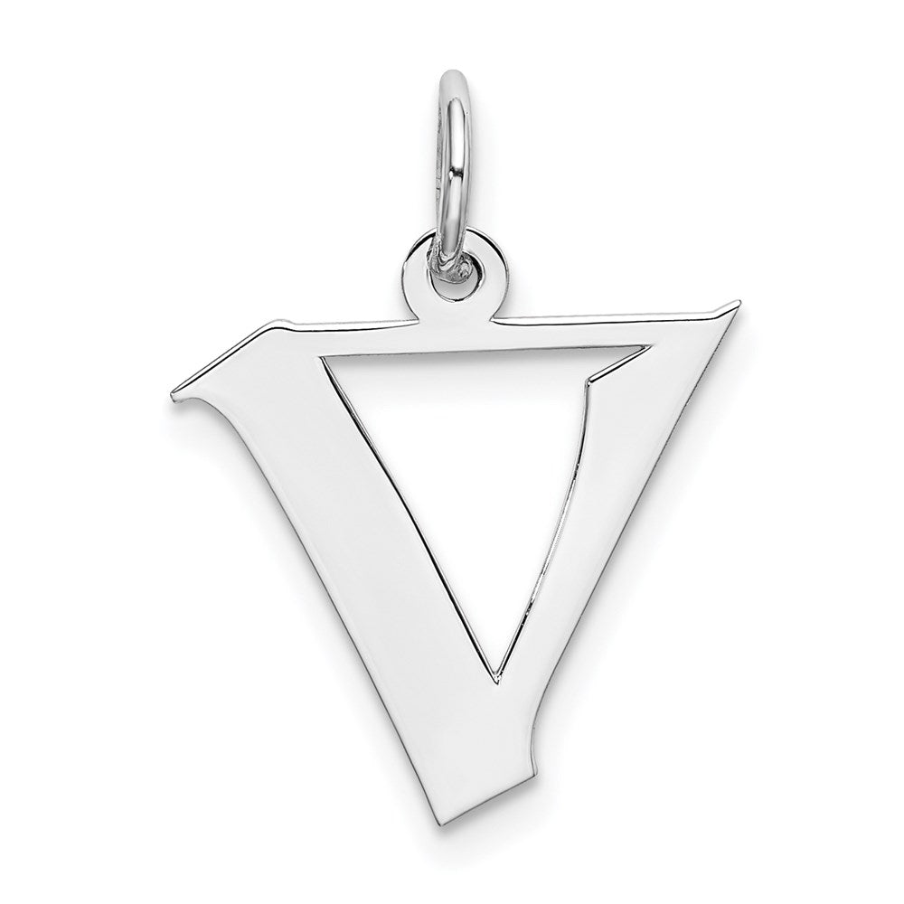 Solid;Casted;Polished;Sterling silver;Fits up to 3mm