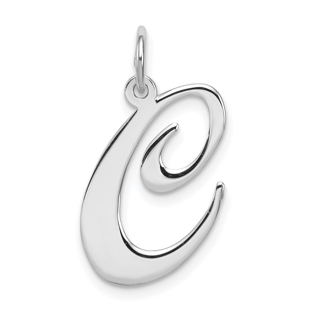 Solid;Casted;Polished;Sterling silver;Fits up to 3mm