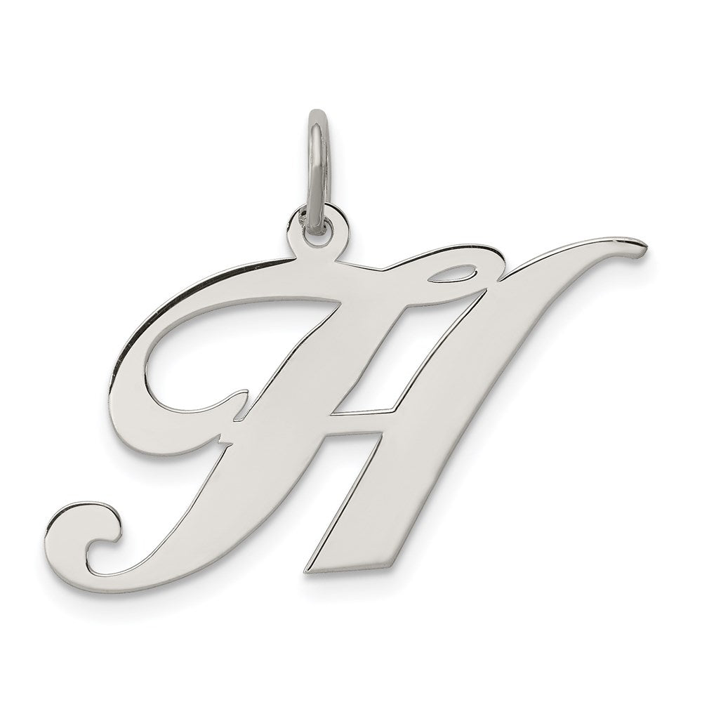 Solid;Casted;Polished;Sterling silver;Fits up to 3mm
