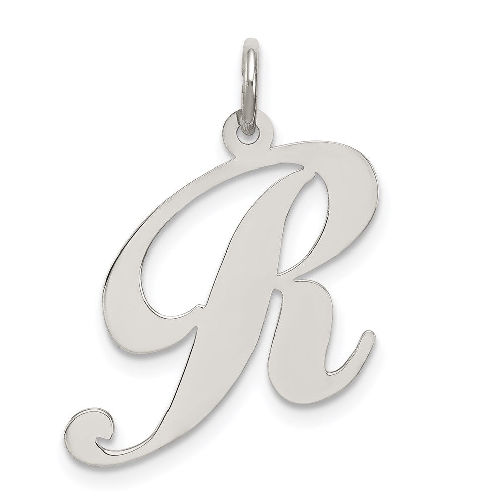 Solid;Casted;Polished;Sterling silver;Fits up to 3mm