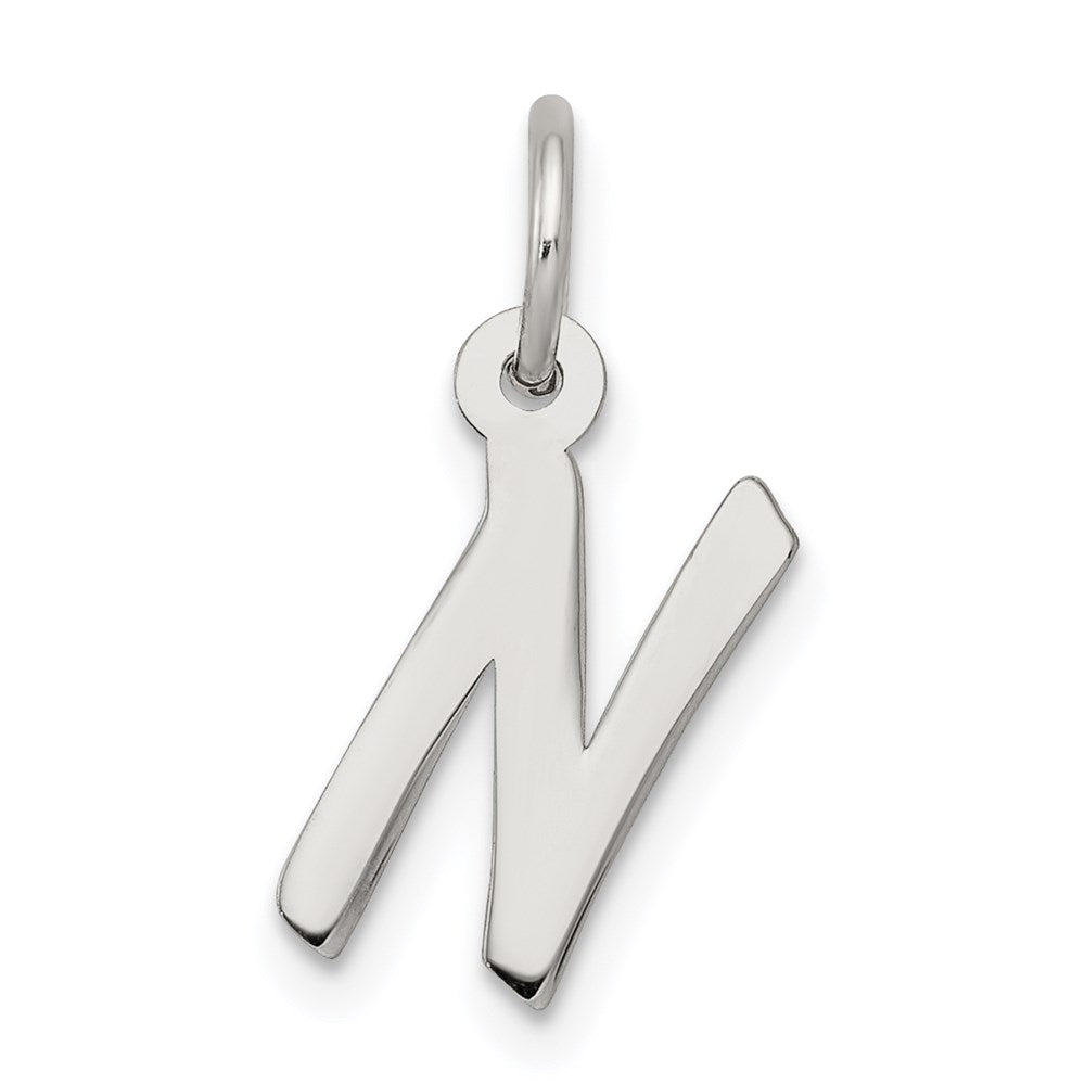 Solid;Casted;Polished;Sterling silver;Fits up to 3mm