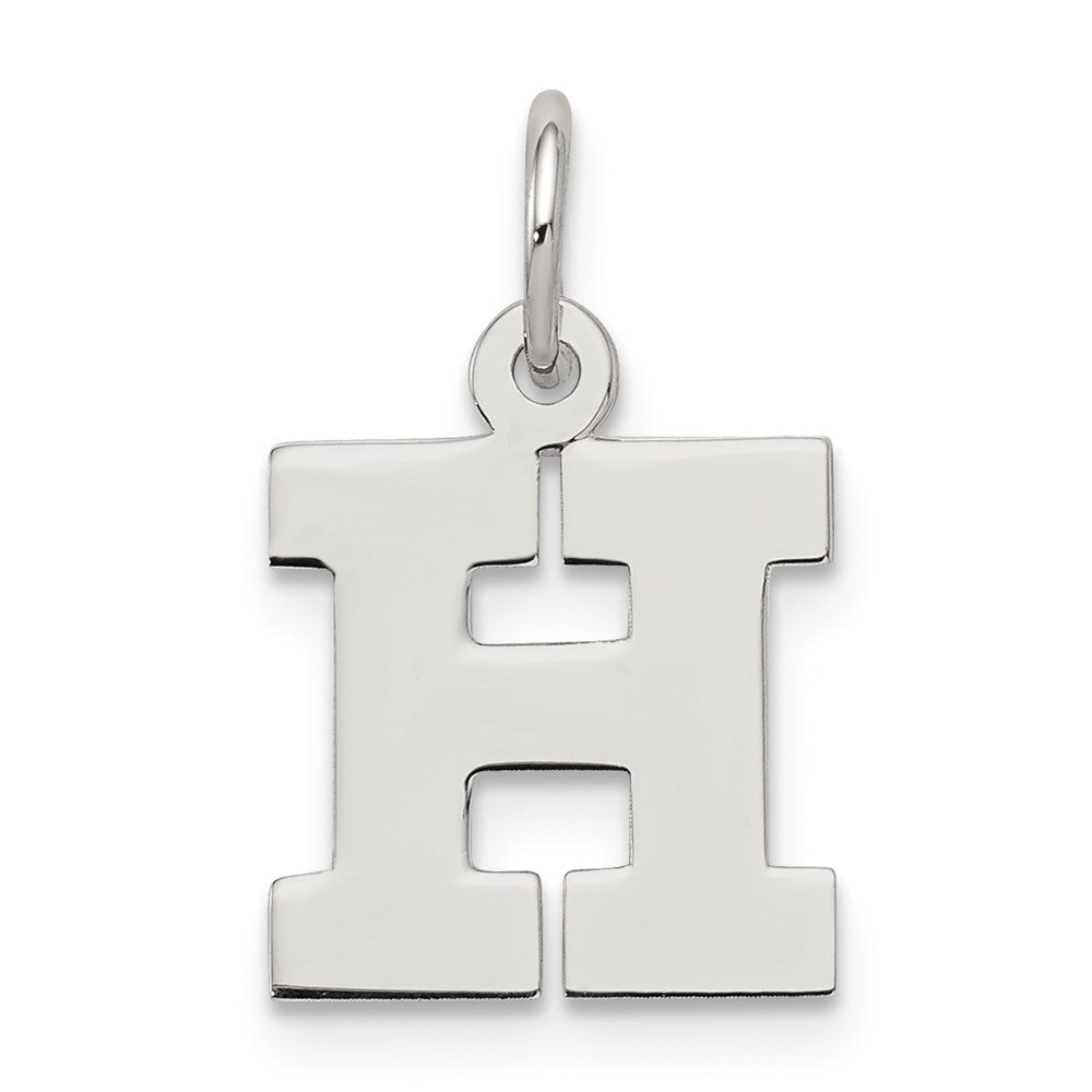 Solid;Casted;Polished;Sterling silver;Fits up to 3mm