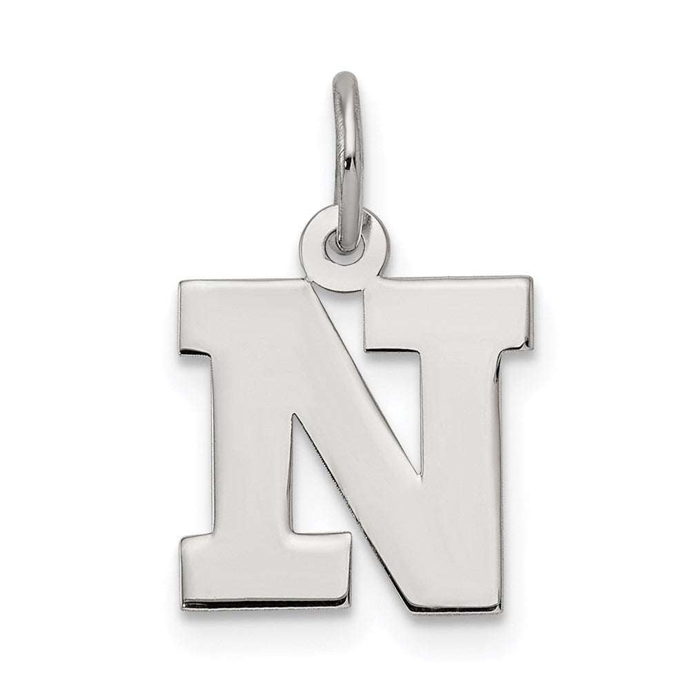 Solid;Casted;Polished;Sterling silver;Fits up to 3mm