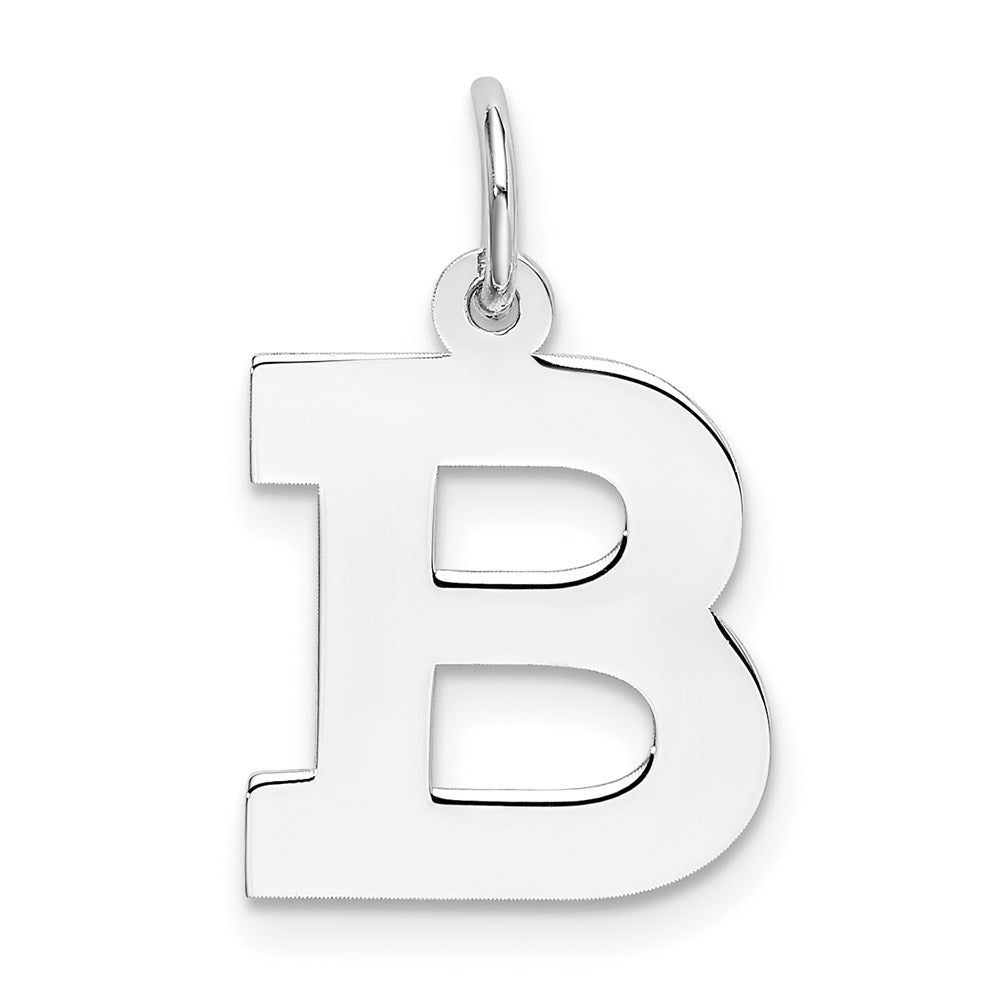 Solid;Casted;Polished;Sterling silver;Fits up to 3mm