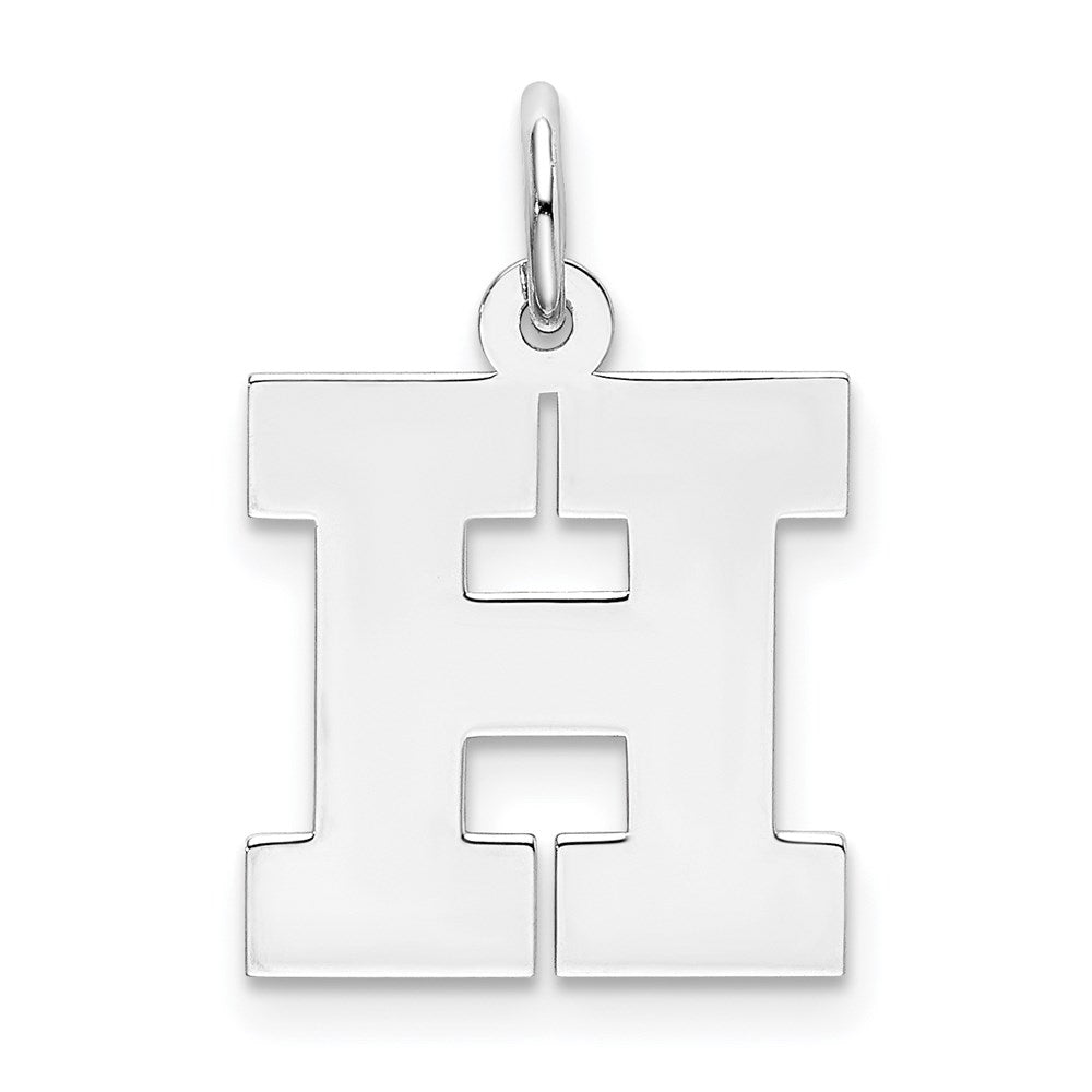 Solid;Casted;Polished;Sterling silver;Fits up to 3mm