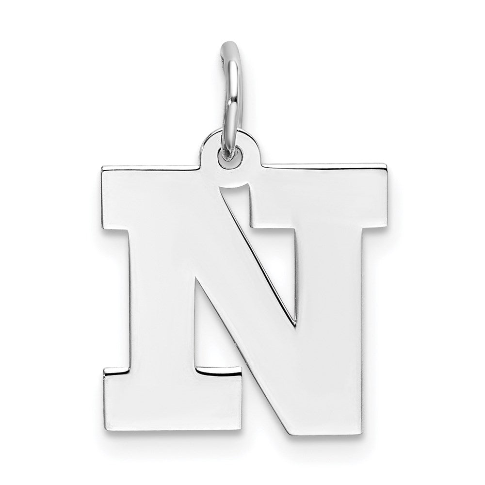Solid;Casted;Polished;Sterling silver;Fits up to 3mm