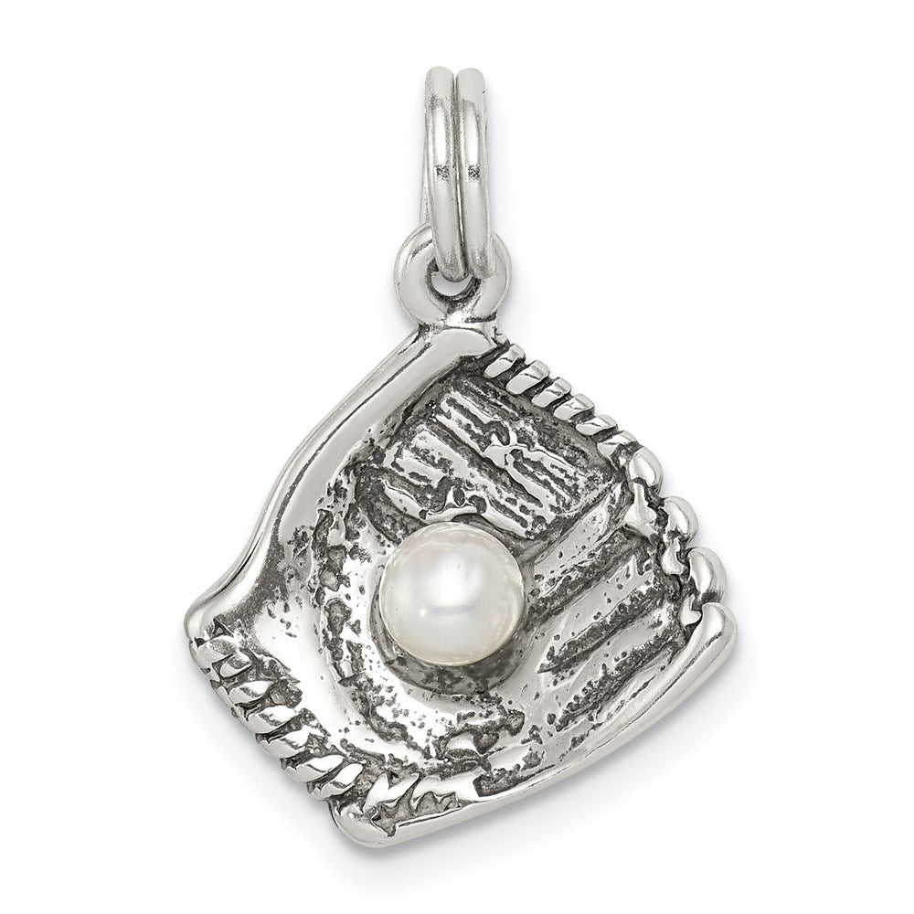 Solid;Casted;Polished;3-D;Antique finish;Synthetic;Sterling silver;Textured