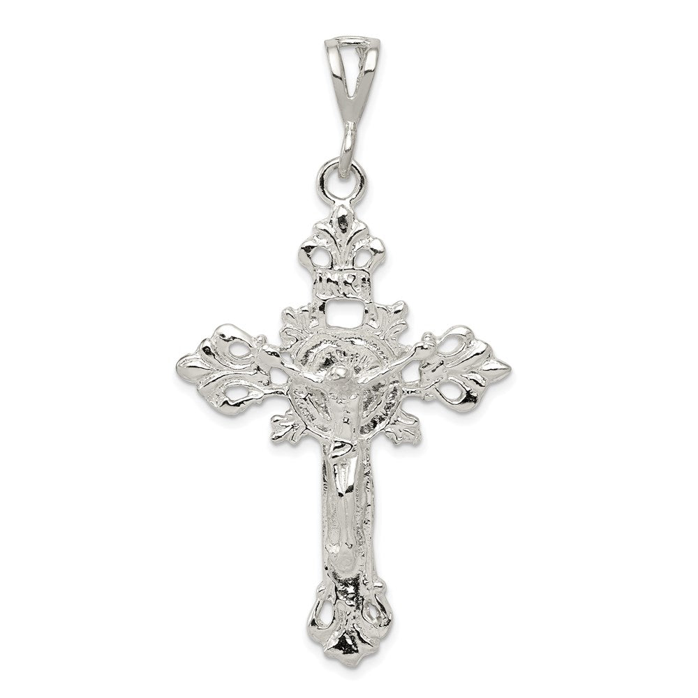 Solid;Casted;Diamond-cut;Polished;Sterling silver