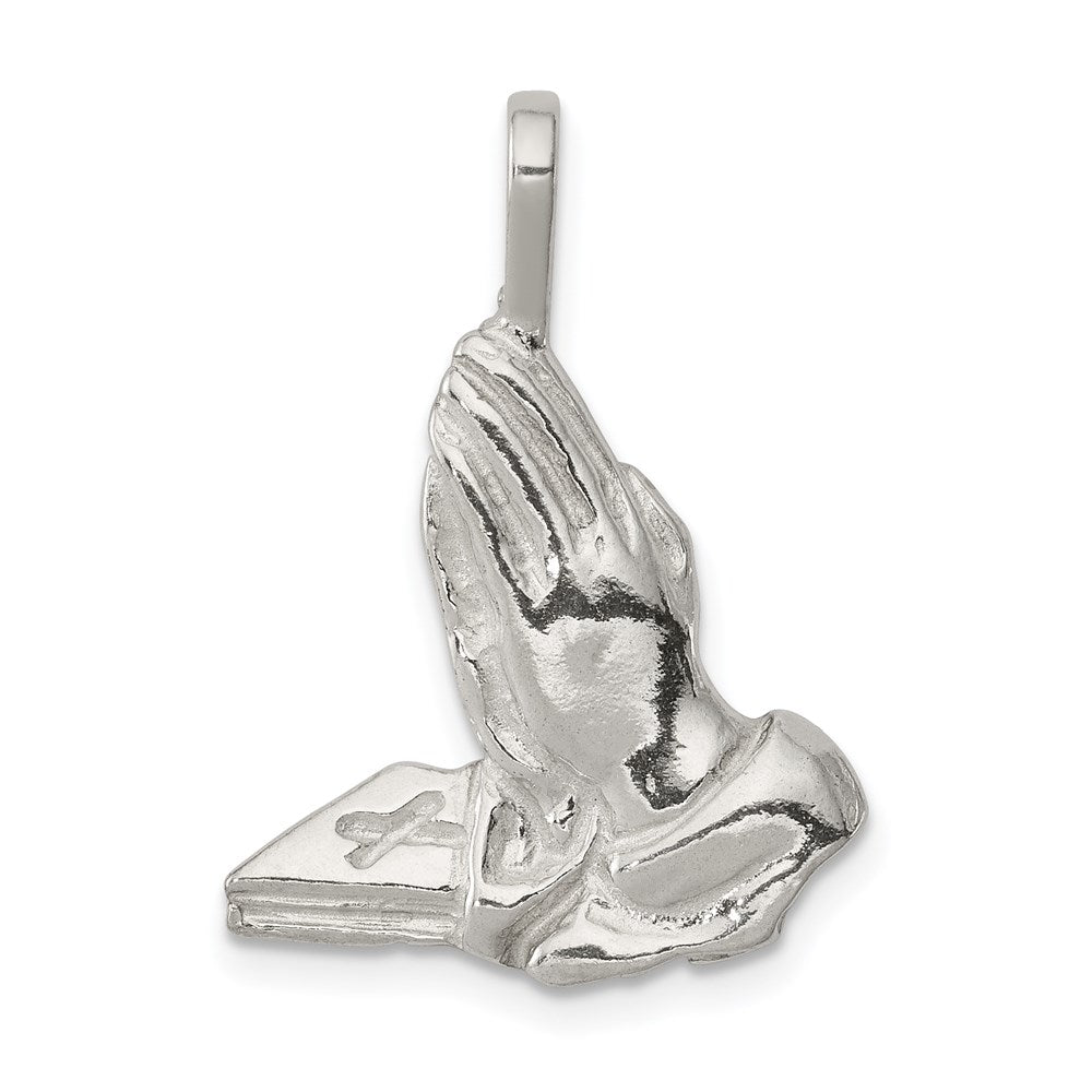 Solid;Casted;Polished;Open back;Sterling silver