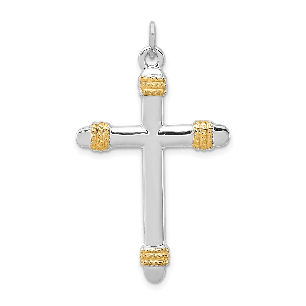 Solid;Polished;Flat back;Engravable;Polished back;Sterling silver;18k gold-plated