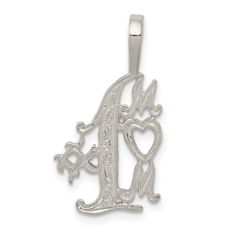 Solid;Casted;Polished;Sterling silver;Flat;Fits up to 4mm
