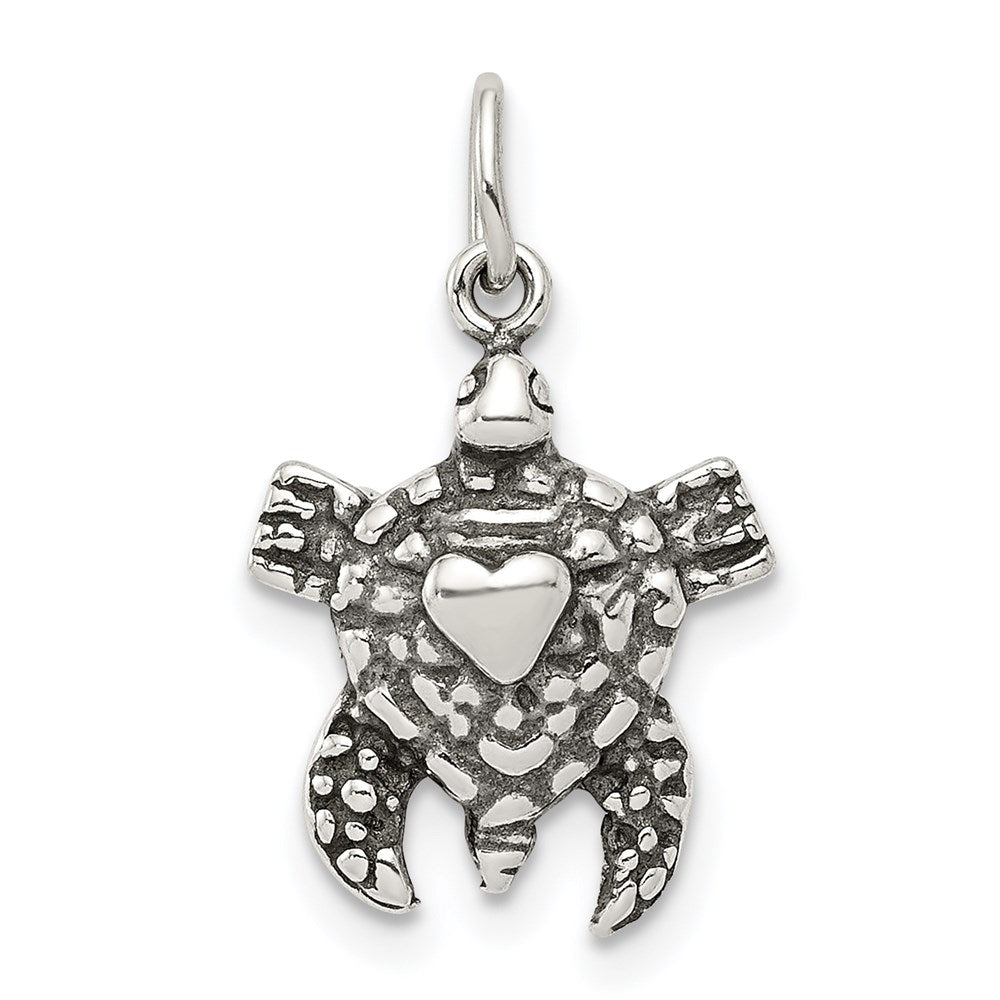 Solid;Casted;Polished;Open back;Antique finish;Sterling silver