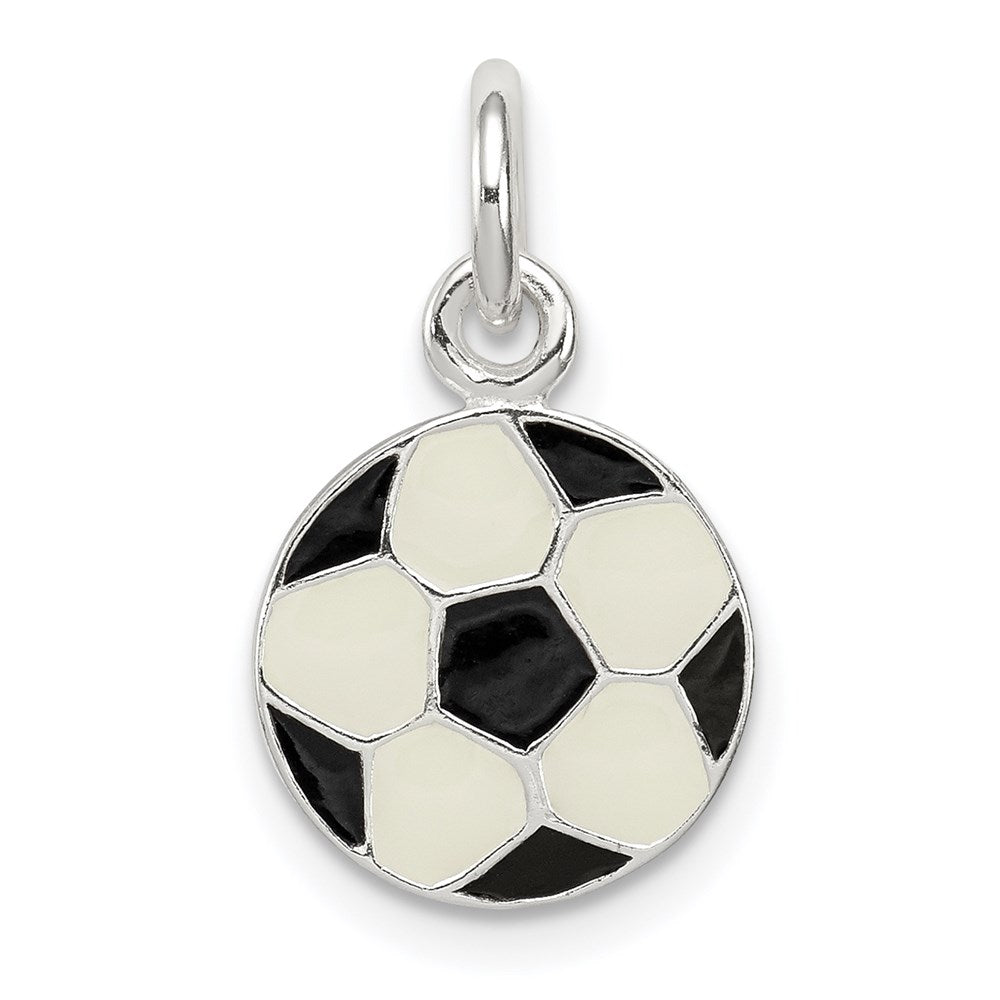 Solid;Polished;Enamel;Sterling silver