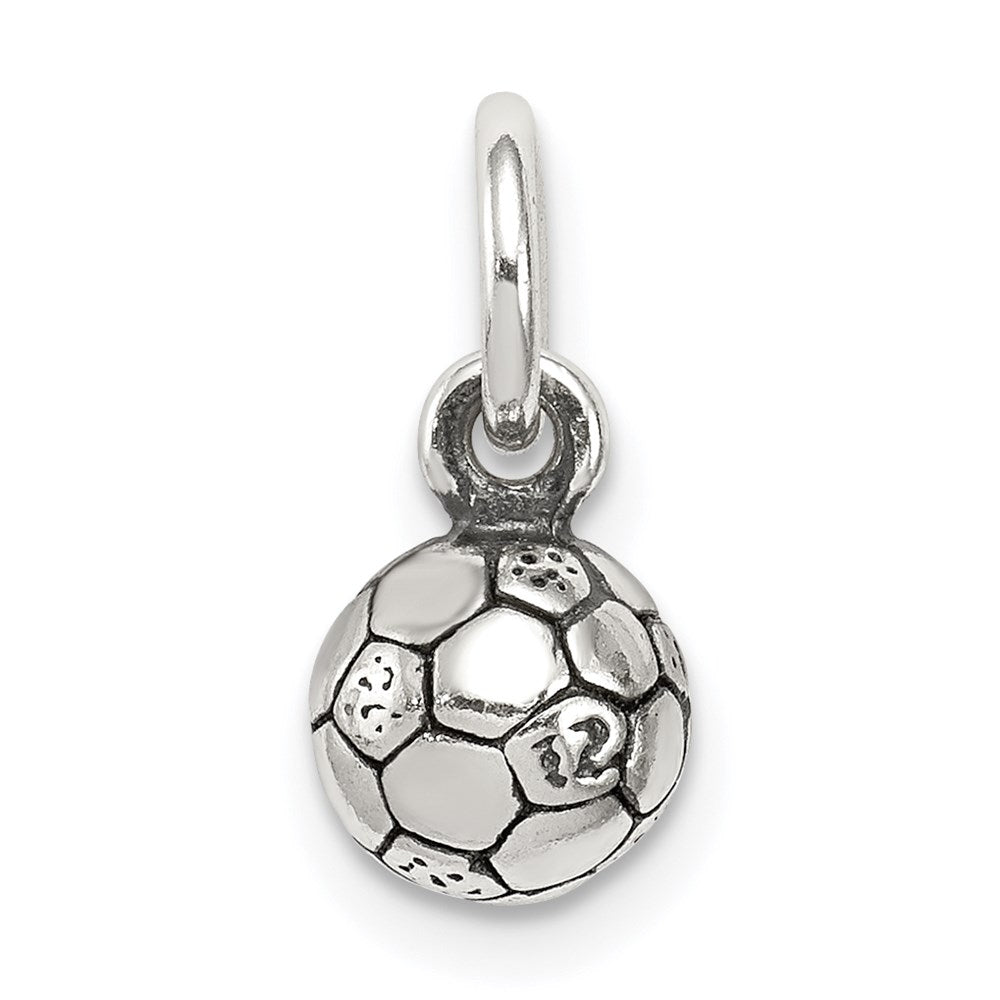 Solid;Polished;3-D;Antique finish;Sterling silver
