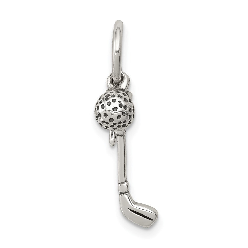 Polished;Antique finish;Sterling silver