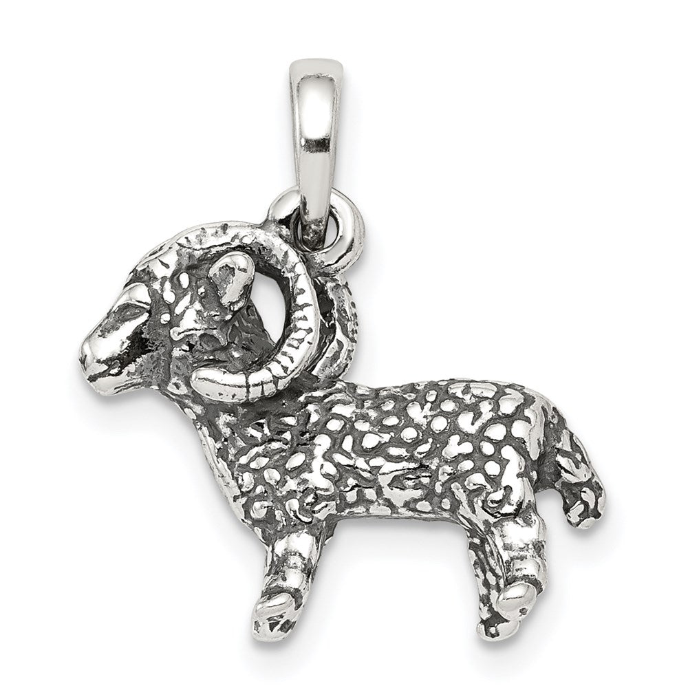 Antique finish;Sterling silver;Fits up to 4mm