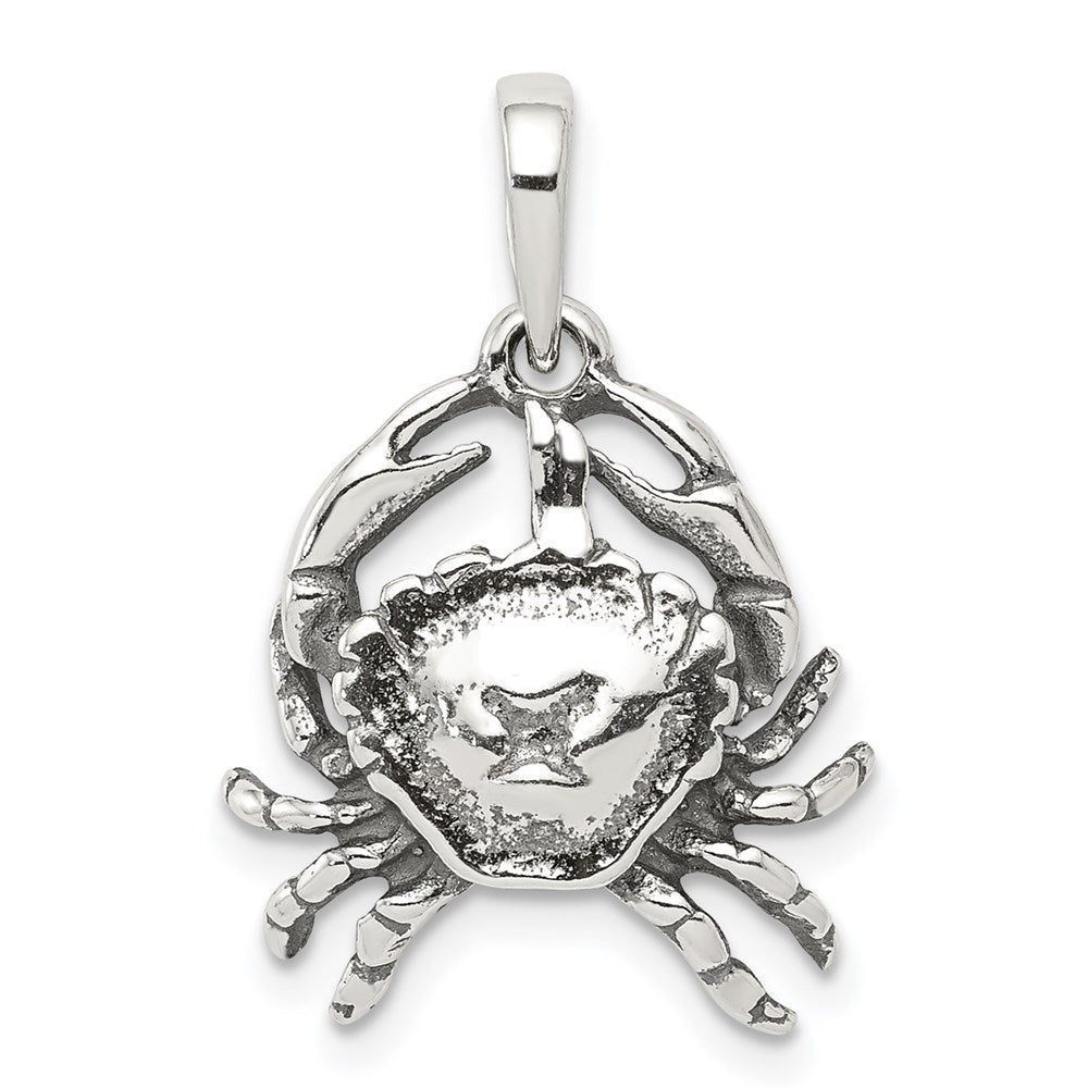 Antique finish;Sterling silver;Fits up to 4mm
