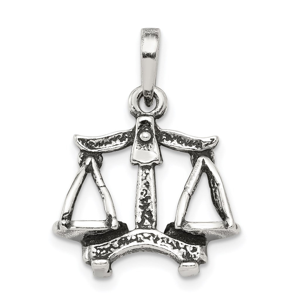 Antique finish;Sterling silver