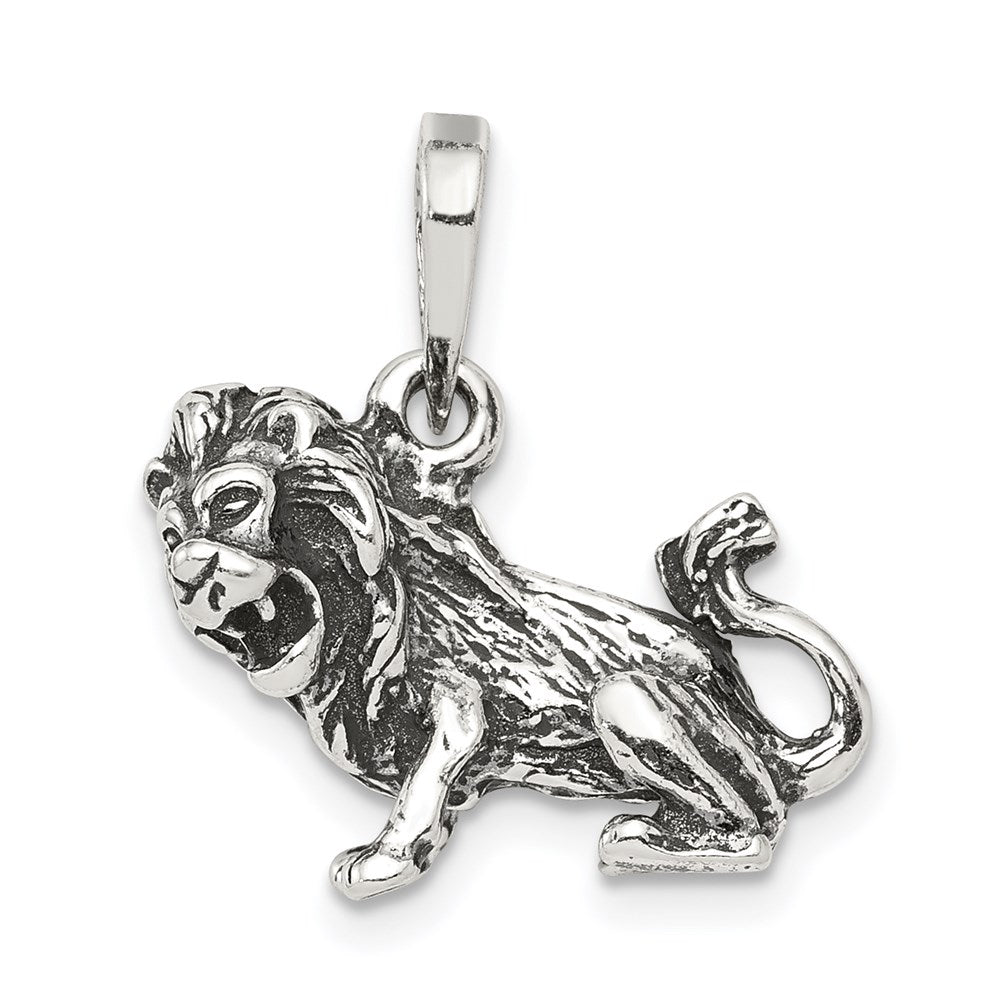 Antique finish;Sterling silver;Fits up to 4mm