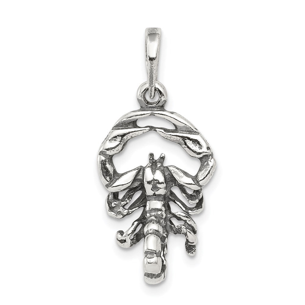 Antique finish;Sterling silver;Fits up to 4mm