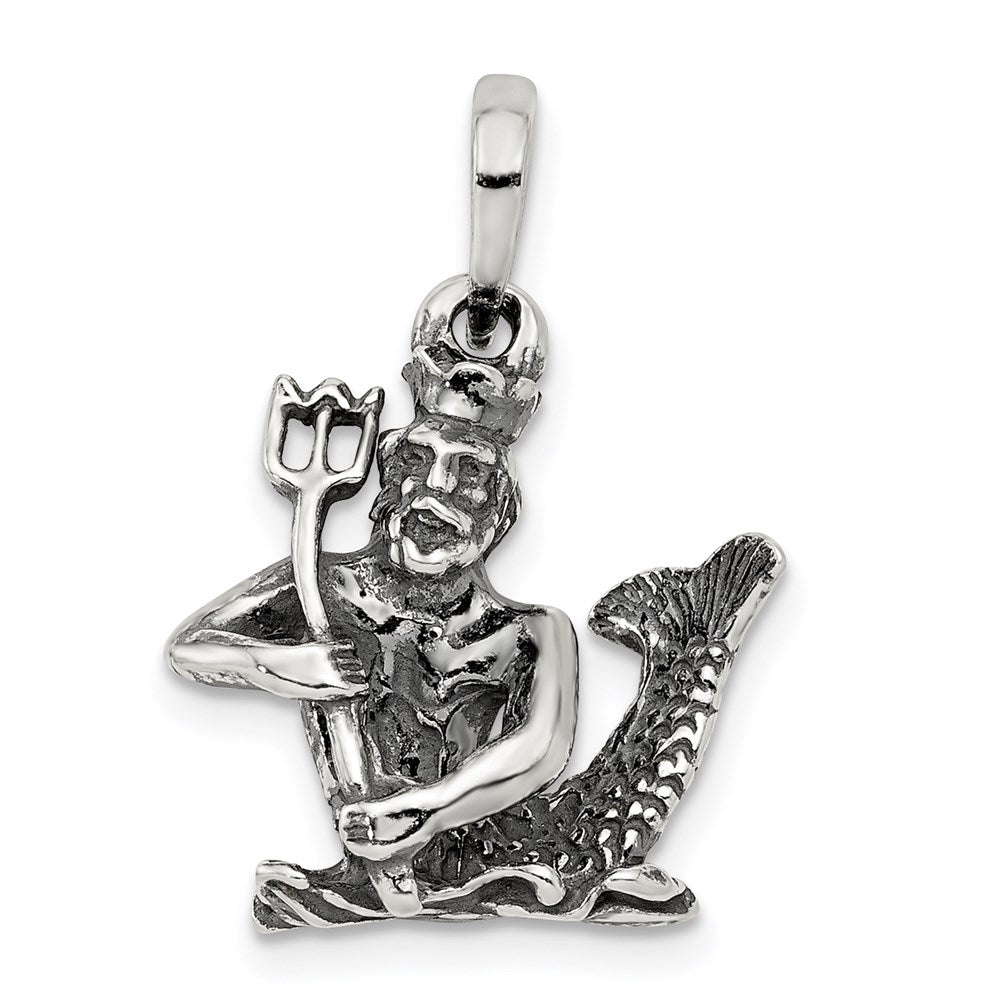 Antique finish;Sterling silver