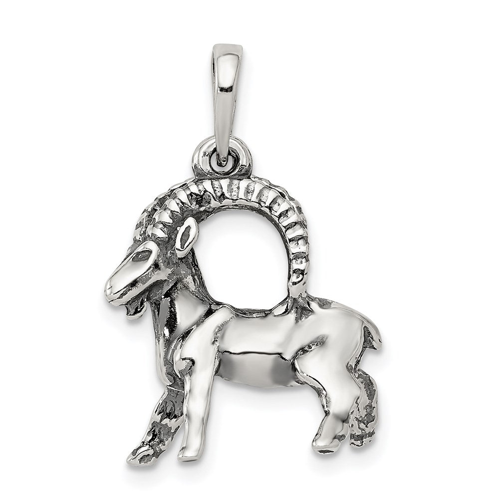 Antique finish;Sterling silver;Fits up to 4mm