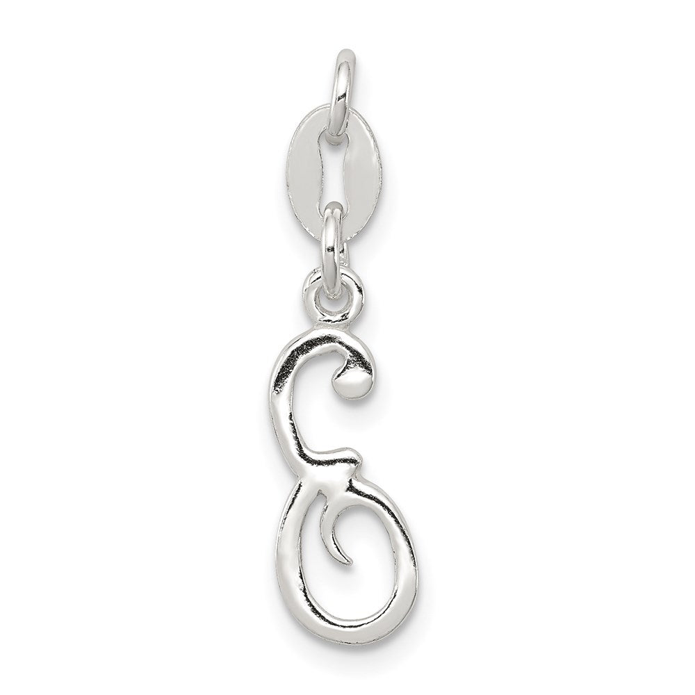 Solid;Casted;Polished;Sterling silver;Chain slide