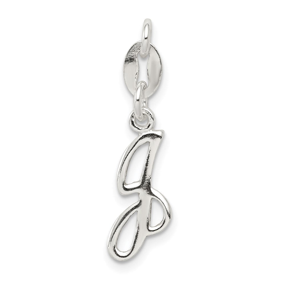 Solid;Casted;Polished;Sterling silver;Chain slide