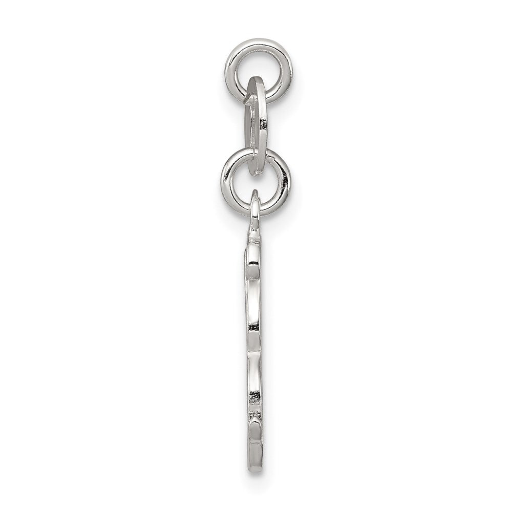Sterling Silver Letter K Initial Charm